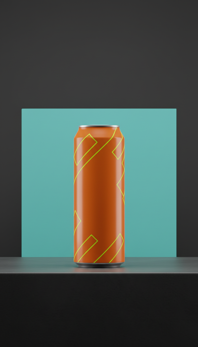 Safety Orange vitamin-infused can
