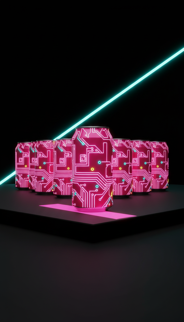 Magenta Neon Limited Edition Can